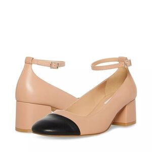 NWOB Steve Madden Eli Pumps Nude and Black size‎ 9.5